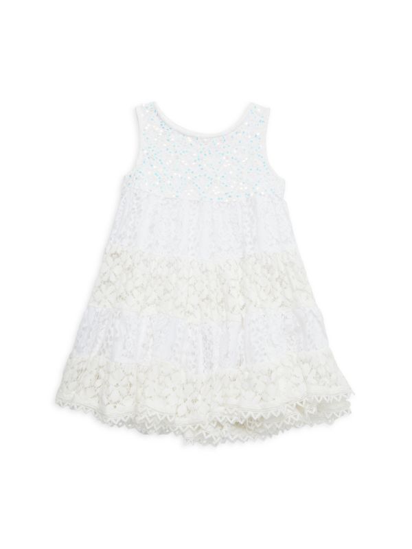Ranee's ?Little Girl's & Girl's Sequin Lace Dress